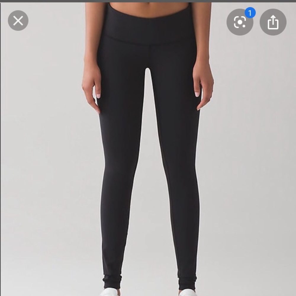 Lululemon Black Leggings Size 2